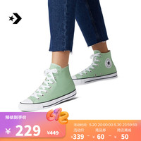 匡威（Converse） All Star男女经典高帮帆布鞋粉绿色170465C 粉绿/170465C 37