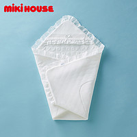 88VIP：MIKI HOUSE MIKIHOUSE 婴幼儿包被甜美精致褶皱边抱被日本制
