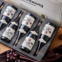 麥倫堡 法國原瓶進口 御寰東品 AOP級14度干紅葡萄酒 750ml*6支 臥箱裝