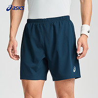 ASICS 亚瑟士 夏季新款运动短裤男子松紧抽绳轻量舒适梭织跑步短裤