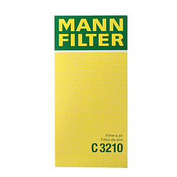 MANN FILTER 曼牌滤清器 C3210空气格滤芯适用奔驰E级C级SLK