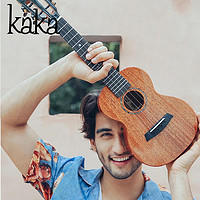 KAKA 卡卡 KUC-MAD新款 尤克里里乌克丽丽ukulele桃花心木全单板23寸小吉他