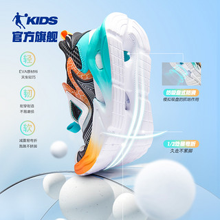 中国乔丹童鞋儿童运动鞋2024夏款框子鞋大童男童网面透气休闲鞋子