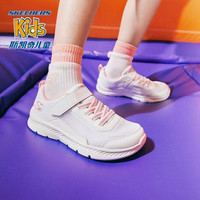 SKECHERS 斯凯奇 儿童透气小白鞋男女童运动鞋