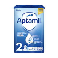 Aptamil 爱他美 英国经典版较大婴儿配方奶粉2段（6-12个月）易乐罐800g