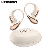 MONSTER 魔声 Open Ear AC210蓝牙耳机真无线 肤白色