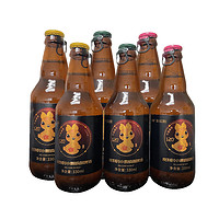 OR 黑兔比利时小麦精酿啤酒玻璃瓶装330ml*6瓶