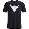 安德玛 官方UA Rock强森男士半袖跑步健身训练运动短袖T恤1361733