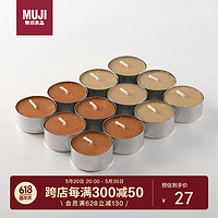 MUJI 無印良品 无印良品（MUJI）香味蜡烛 迷你 柑橘香