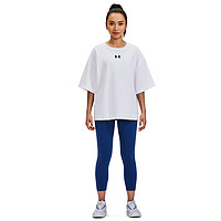 安德玛 官方奥莱UA 女子半袖透气跑步健身训练运动宽松针织短袖T恤