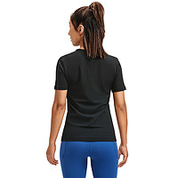 安德玛 官方UA RUSH 女子弹力半袖跑步健身训练运动修身短袖T恤