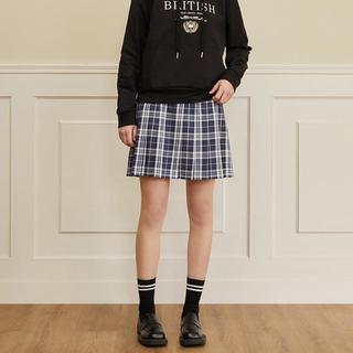 【高腰JK裙】衣恋半身裙JK学院风高腰显瘦格纹百褶裙半身裙女夏季