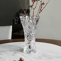 BOHEMIA 捷克BOHEMIA水晶花瓶玻璃客厅插花进口摆件台面桌面