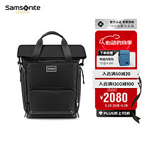 Samsonite 新秀丽 男友包双肩休闲旅行电脑包LUCIA背包16英寸黑色TM7