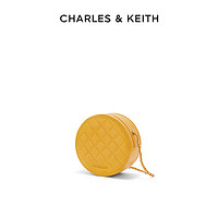 CHARLES & KEITH CHARLES&KEITH女包CK2-80680915女士休闲菱格链条斜挎圆饼包