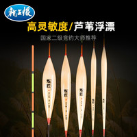 龙王恨(LOONVA)鱼漂 炼匠手绘芦苇浮漂加粗醒目鲫鱼漂 高灵敏黑坑混养综合鱼漂底钓陈年鱼标 芦苇浮漂-L05 2#