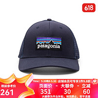 巴塔哥尼亚PATAGONIA巴塔哥尼亚运动 网眼 透气 鸭舌 遮阳时尚帽子38289 NVYB-Navy Blue（海军蓝） One Size