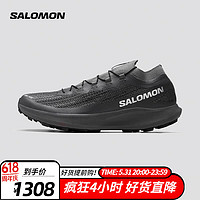 salomon 萨洛蒙 男女款 户外运动抓地舒适轻量竞速越野跑鞋 S/LAB PULSAR 2 SG 灰色 471709 9 (43 1/3)
