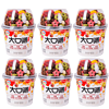 yili 伊利 大口嚼酸奶180g杯X6生牛乳发酵大杯装嚼拌酸奶冻干草莓味谷物