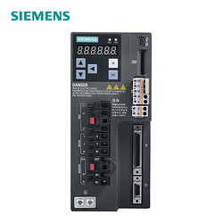 SIEMENS 西门子 V90 RS485 0.1KW 单相/三相200240VAC 自冷却 脉冲序列 1FL6 6SL32105FE108UA0 伺服驱动器