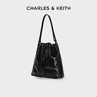 CHARLES & KEITH CHARLES&KEITH24新款CK2-10151393单肩水桶包双肩包