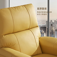 Lazboy 乐至宝 沙发进口真皮功能单人沙发美式360B莫吉托