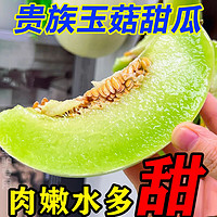 百亿补贴：小毛驴 玉菇冰淇淋甜瓜山东新鲜现摘净重4.5斤起水果香瓜哈密瓜