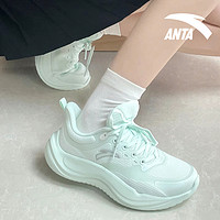 ANTA 安踏 水果糖运动鞋女鞋夏季新款学生缓震跑步鞋薄荷奶绿清新跳绳鞋