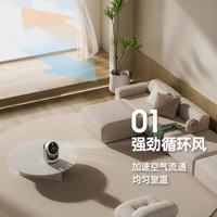 CHANGHONG 长虹 空气循环扇家用电风扇台式轻音宿舍办公室桌面小型摇头省电扇