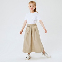 限尺码：Gap 盖璞 女童弹力轻薄花苞式半身长裙880415夏季款儿童装可爱洋气长裙