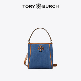 TORY BURCH MCGRAW小号丹宁水桶包154686