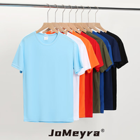 JOMEYRA速干衣冰感短袖t恤男女4件同款夏季简约纯色圆领打底衫款上衣 1821-4件装下单备注(留言客服) 3XL(165-190)斤