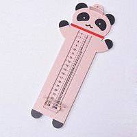 爱比希 宝宝量脚器儿童测量仪小孩子婴儿家用内长量鞋尺码测量脚神器通用 熊猫（0-15岁加长款）