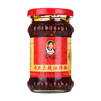 老干妈 肉丝豆豉油辣椒酱210g瓶装风味辣子鸡下饭香辣菜酱贵州特产