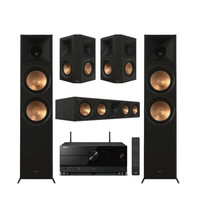 RP-8060FA II2个+RP-504C II+RP-502S II2个+雅马哈 RX-A8A 功放