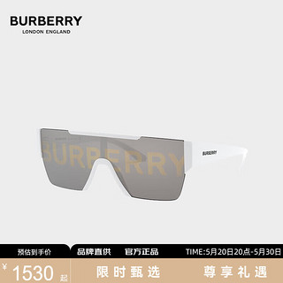 BURBERRY 巴宝莉太阳镜 明星同款字母时尚潮流印花镜片0BE42913007/H38官方正品