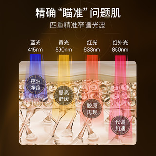 【618抢购】AMIRO觅光大排灯Max美容仪家用红蓝光美白光子嫩肤仪