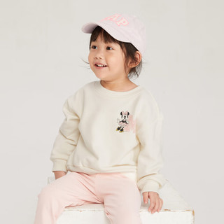 Gap【黛丝】女幼童秋季2023新款宽松卫衣785853儿童装上衣