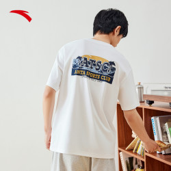 anta安踏冰丝t丨宽松圆领短袖t恤男夏季新款时尚百搭针织衫152428148