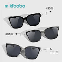 mikibobo 太阳镜 偏光墨镜男女 口袋折叠 近视专用套镜