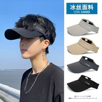 防紫外线太阳帽 空顶遮阳帽 UVL-蓝色