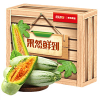 yuguo 愉果 山东头茬羊角蜜 甜瓜 香瓜 新鲜水果生鲜 羊角蜜5斤优选装