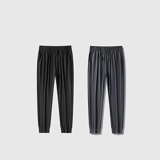 高弹冰感长裤 冰酷黑（直筒款） XL(尺码偏小，建议拍大一码)