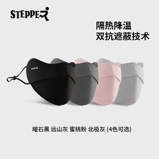 3D鱼骨高颜值防晒口罩女防紫外线面罩夏季户外透气冰丝护眼角遮脸