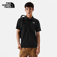 THE NORTH FACE 北面 TheNorthFace北面保罗短袖POLO衫男户外透气新款|5B46