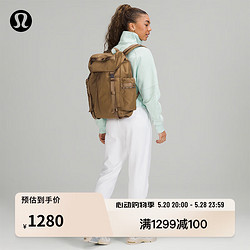 lululemon丨Wunderlust 背包 拒水 LU9AS8S 黄棕色 O/S