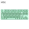 ikbc 游戏键盘机械键盘办公键盘有线无线电竞cherry轴 W200 绿色 无线 红轴