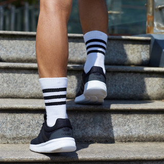 adidas LITE RACER休闲实用舒适跑步鞋男阿迪达斯官方轻运动 黑/红
