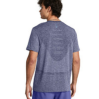 安德玛UA春夏Seamless男子跑步运动短袖T恤1375692