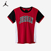 Jordan NIKE 耐克 小童装男女童23号短袖T恤Jordan夏季短T上衣 B488杰斯特红 140